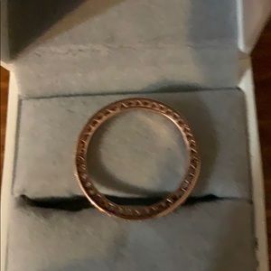 Pandora rose gold size 7 ring